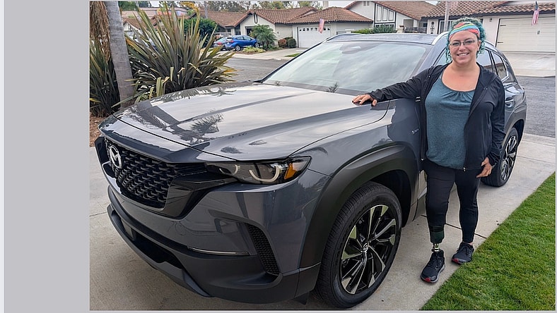Liv Leigh With The 2025 Mazda Cx-50 Hybrid